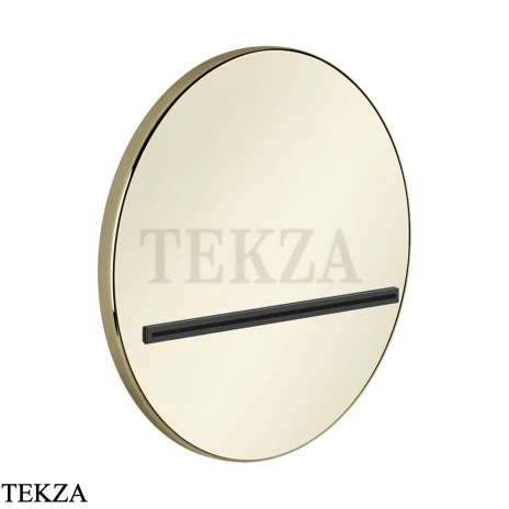 Gessi CASCATA Каскадный излив настенный круглый 65295-710, Brass PVD