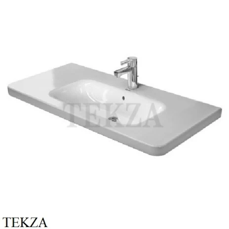 Duravit DuraStyle Раковина накладная на мебель, с переливом 2320100000, белый глянец