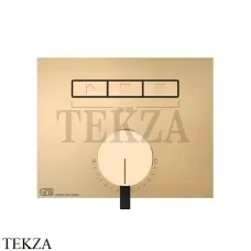 Gessi HI-FI Однорычажный смеситель, на 3 поток, внешняя часть 63081-735, Warm Bronze PVD Gessi HI-FI Однорычажный смеситель, на 3 поток, внешняя часть 63081-735, Warm Bronze PVD
