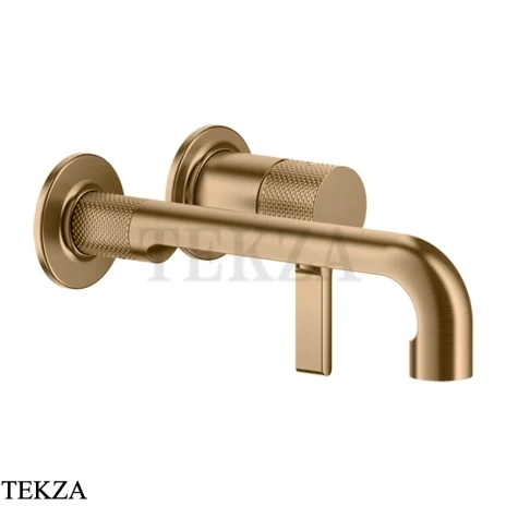 Gessi INCISO Смеситель для раковины, внешняя часть 58088-726, Warm Bronze Br.