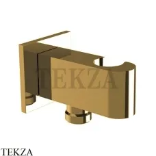 FIMA Carlo Frattini WELLNESS Держатель для душа с подводом воды F5905OS, Brushed gold