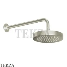 Gessi INCISO SHOWER Верхняя душевая лейка с кронштейном 58185-149, Finox Brushed Nickel