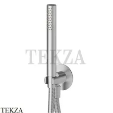 Newform Душевой комплект с ручной лейкой стержневой INOX 69645X.50.050, Stainless steel