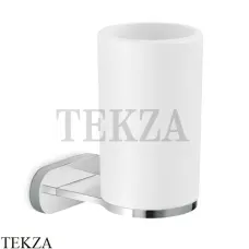 Newform O’RAMA Стакан подвесной с держателем,  керамика 67205.59.066, PVD Steel
