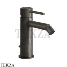 Gessi 316 CESELLO Смеситель для биде, с донным клапаном 54407-707, Black Metal Brushed