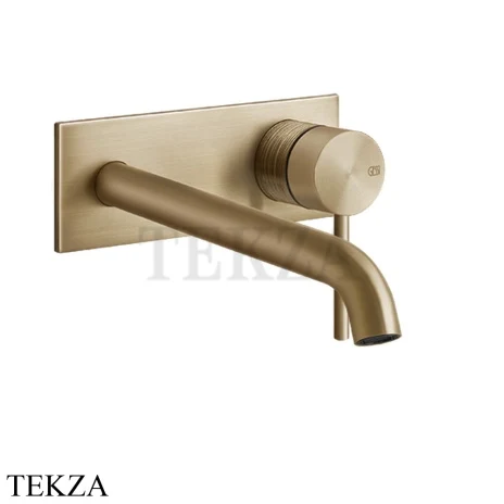 Gessi 316 TRAME Смеситель для раковины, внешняя часть, 17-20 см 54390-726, Warm Steel Brushed PVD