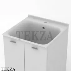 KERASAN Aquadom Раковина хозяйственная c 1 отв. под смеситель