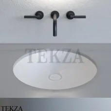 SALINI MAREA 08 Раковина круглая встраиваемая снизу S-Stone 1802208M, белый матовый