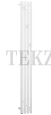 Сунержа Кантата 3.0 1500х159 левый полотенцесушитель электрический 30-5846-1516, Белый матовый