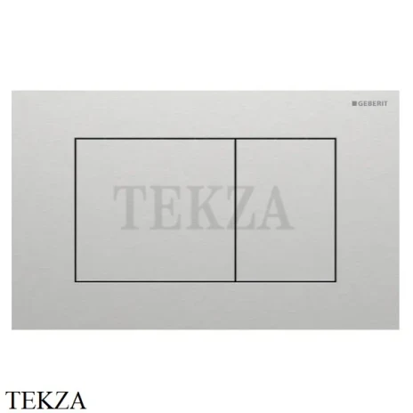 Geberit Sigma40 Клавиша смыва квадратная, сталь 115.629.FW.1. сталь матовая
