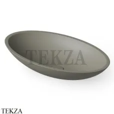 Dea Design Washbasins Раковина настольная овальная Solid Surface DD9006 600 4, Light Grey №4