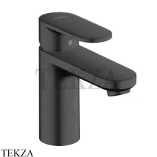Hansgrohe Vernis Blend Смеситель для раковины, с донным клапаном 71551670, черный матовый
