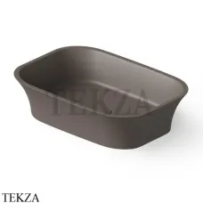 Dea Design Washbasins Раковина настольная 55х38 Solid Surface DD9030 550 6, Grey Brown №6