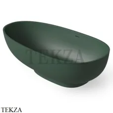Dea Design Modern Ванна отдельностоящая овоидной формы 180x94 Solid Surface DD8616 1800 11, Dark Green №11