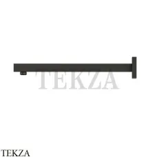 Newform Кронштейн для душа квадрат настенный L=350 27674.01.093, черный матовый