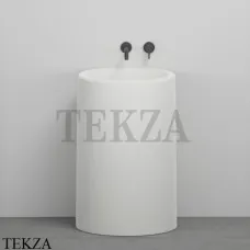 Cielo Itaca Раковина напольная круглая, слив в пол ITFREEC TL, Talco белый матовый