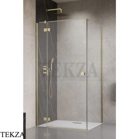 Radaway Essenza KDJ Душевая дверь 120 см, правая, 1385042-99-01R, брашированное золото