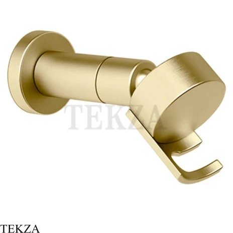 Gessi HI-FI Держатель для ручного душа поворотный 63057-727, Brushed Brass PVD