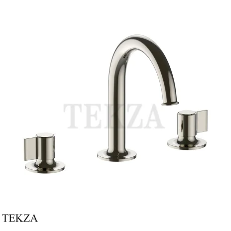 Fantini Flora Смеситель для раковины, без гарнитуры 7695J507W, Polished Nickel PVD