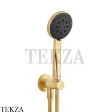 Dornbracht TARA Душевой гарнитур с держателем и выводом для воды 27803660-28, латунь сатин Brushed