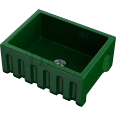 Omoikiri Mikura 61 Кухонная мойка Natceramic прямоугольная 4911255 royal green глянцевый