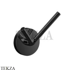 Emco Round Крючок двойной для халата и полотенца 4375 133 01, черный матовый