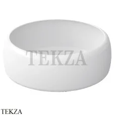 BETTE BetteCurve Чаша-раковина настольная стальная A245-000, белый глянец