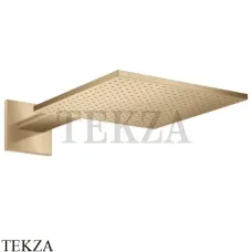 Axor Citterio E Верхний душ 2jet с настенным держателем 35318140, Brushed Bronze
