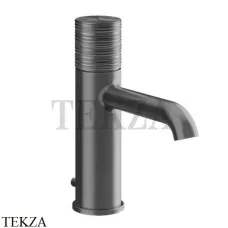 Gessi Habito TRAME Смеситель для раковины, с донным клапаном 70301-707, Black Metal Brushed