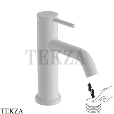 Hansgrohe Tecturis S Смеситель для раковины 80 CoolStart, с донным клапаном 73302700, белый матовый Hansgrohe Tecturis S Смеситель для раковины 80 CoolStart, с донным клапаном 73302700, белый матовый