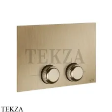 Gessi VENTI20 Клавиша смыва для инсталляции Tece 54657-726, Warm Bronze Br Gessi VENTI20 Клавиша смыва для инсталляции Tece 54657-726, Warm Bronze Br