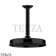 Gessi VENTI20 Верхний душ 200 с потолочным креплением 65152-299, Black XL