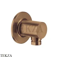 Gessi INCISO SHOWER Вывод воды для душевой лейки 58169-726, Warm Bronze Br.
