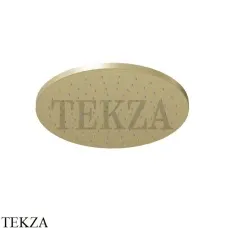 Zucchetti Верхняя лейка 30 для кронштейна Z94254.XP31, brushed british gold PVD