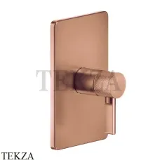 Gessi INCISO SHOWER Смеситель для душа, внешняя часть 58061-030, Copper глянец Gessi INCISO SHOWER Смеситель для душа, внешняя часть 58061-030, Copper глянец