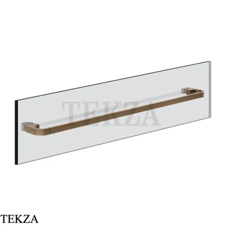 Gessi Perle Полотенцедержатель для крепления на стекло, 60 см 74915-761, бронза Coffee