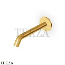Zucchetti Gill Излив для ванны 220 мм настенный монтаж Z92224.C41, brushed gold