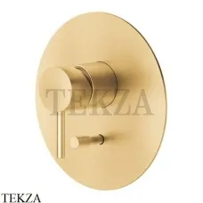Newform X-Steel 316 Смеситель для душа 2 потока, внешняя часть, 69670EX.59.097, PVD Brushed gold Newform X-Steel 316 Смеситель для душа 2 потока, внешняя часть, 69670EX.59.097, PVD Brushed gold
