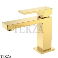 Boheme Qubic Смеситель для раковины, без гарнитура 471-G, Золото глянец