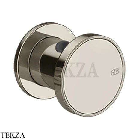 Gessi Origini NEUTRAL Держатель для душевой лейки фиксированный 66157-720, Nickel PVD