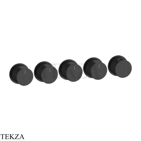 Gessi Habito Bath-shower Термостат на 4 потока, внешняя часть 63438-187, Aged Bronze