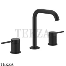 Gessi 316 INTRECCIO Смеситель для раковины, низкий, без сливного гарнитура 54112-299, Black XL