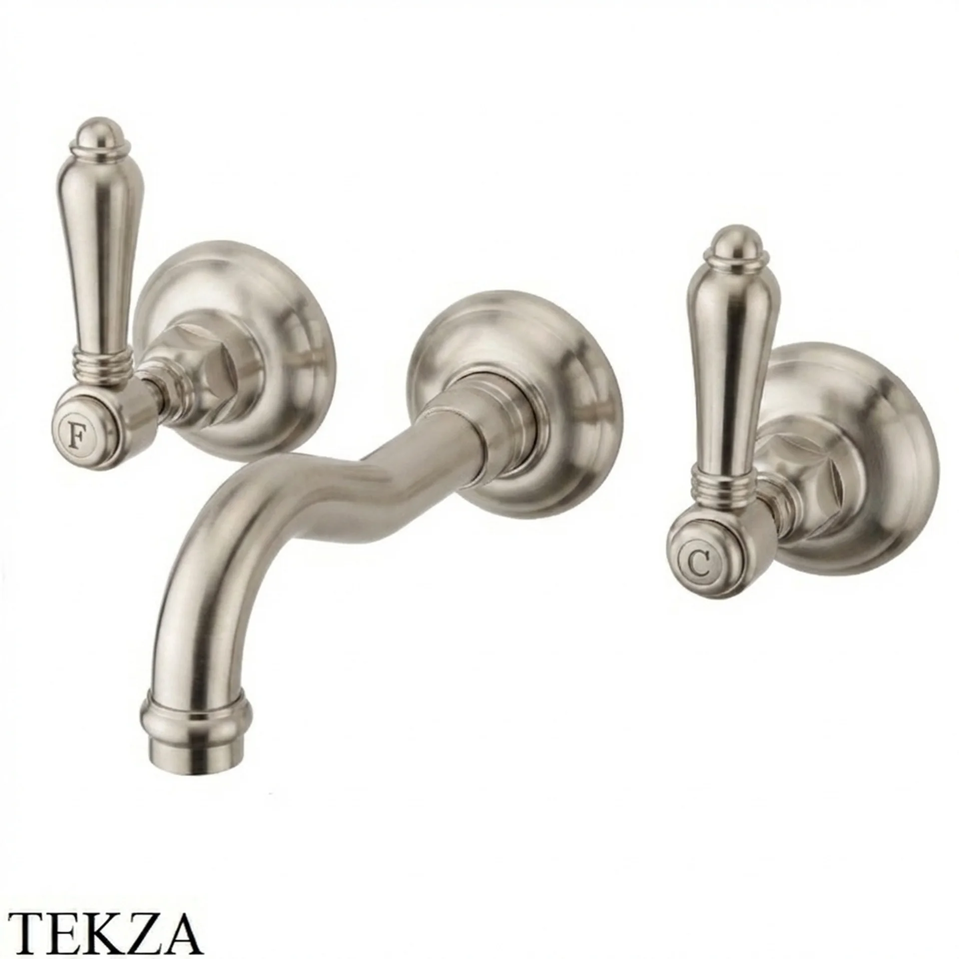 Nicolazzi El Capitan Смеситель для раковины. внешняя часть, 1477EXTNS69, Satin nickel