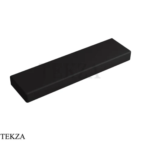 Flaminia Brick Slim полка настенная керамическая 54×14×5 см, чёрный Carbone матовый