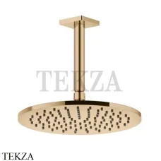 Gessi RILIEVO Потолочная душевая лейка D25 с кронштейном 59152-735, Warm Bronze PVD