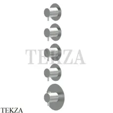 Newform X-Steel 316 Термостат для душа 4 потока, внешняя часть 69861EX.50.050, INOX Stainless steel