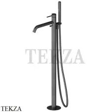 Newform X-Steel 316 Смеситель для ванны напольный, внешняя часть 69684EX.59.064, PVD Brushed gun metal Newform X-Steel 316 Смеситель для ванны напольный, внешняя часть 69684EX.59.064, PVD Brushed gun metal