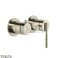 Gessi INGRANAGGIO Смеситель для душа, 2 потока, внешняя часть 63580-720, Nickel PVD Gessi INGRANAGGIO Смеситель для душа, 2 потока, внешняя часть 63580-720, Nickel PVD