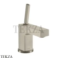 Axor Citterio Смеситель для раковины 80, с донным клапаном 39015820, Brushed Nickel