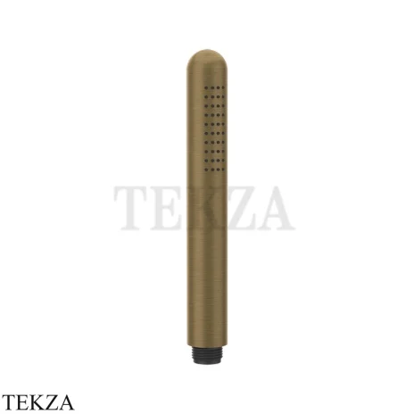 Gessi Goccia Душевая лейка с защитой от известкового налёта 33754-713, Antique Brass